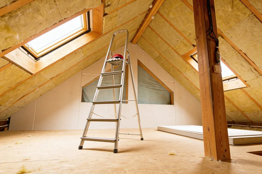 Before: the original loft