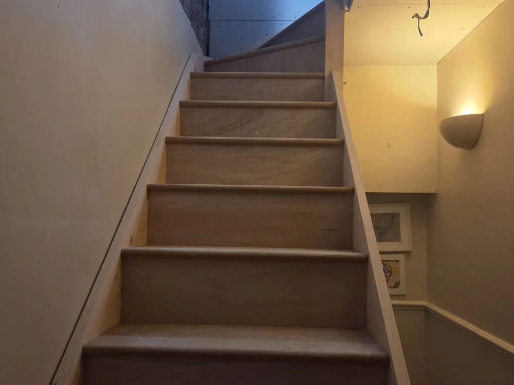 New staircase up to the loft in a Beckenham dormer conversion